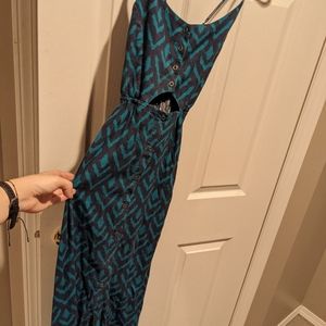 Roxy maxi dress with cutout